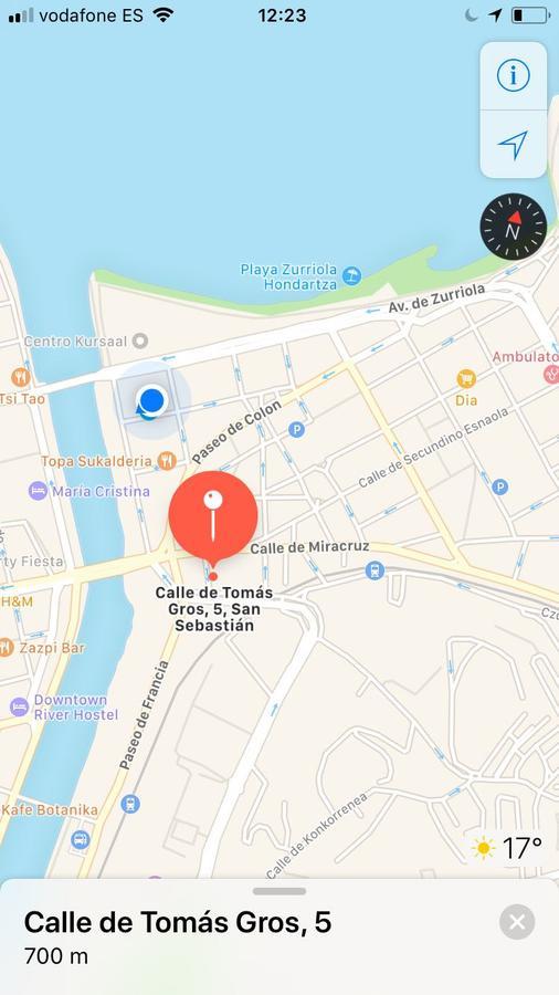 Apartamento Kasa Tomas Gros San Sebastián Exteriör bild